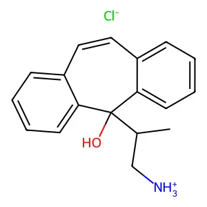 Compound C18H20ClNO structure
