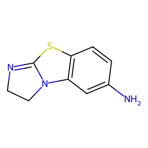 1,2-dihydroimidazo[2,1-b][1,3]benzothiazol-7-amine structure