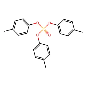 tris(4-methylphenyl) phosphate structure