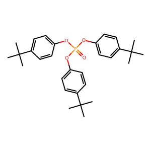Tris(4-tert-butylphenyl) phosphate structure