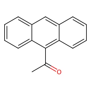 Compound C16H12O structure