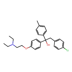 Compound C27H32ClNO2 structure