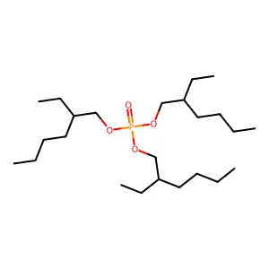 Tris(2-ethylhexyl) phosphate structure