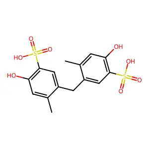 Dicresulene structure