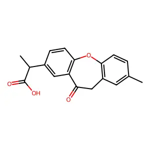 Bermoprofen structure