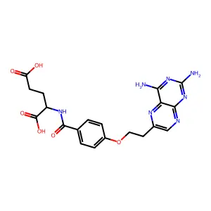 11-Oxahomoaminopterin structure