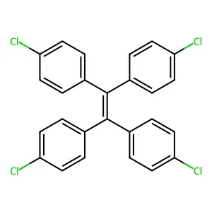 1,1,2,2-Tetrakis(4-chlorophenyl)ethene structure