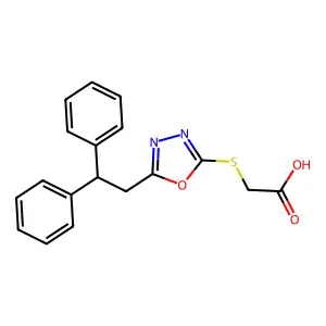 Compound C18H16N2O3S structure