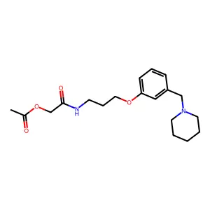 ROXATIDINE ACETATE structure