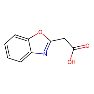 (1,3-Benzoxazol-2-yl)acetic acid structure