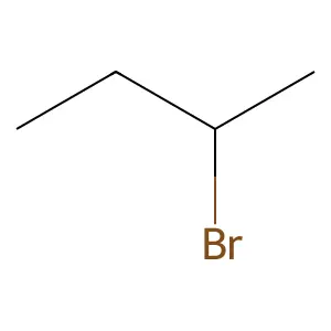 Compound C4H9Br structure