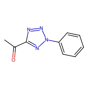 1-(2-phenyltetrazol-5-yl)ethanone structure