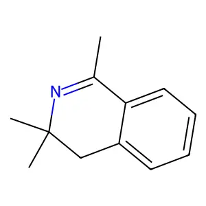 1,3,3-Trimethyl-3,4-dihydroisoquinoline structure