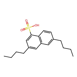 3,6-dibutylnaphthalene-1-sulfonic Acid structure