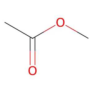 METHYL ACETATE structure