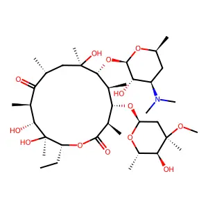 erythromycin structure