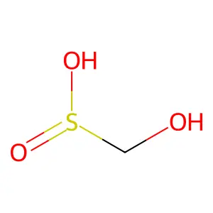 Hydroxymethanesulfinic acid structure