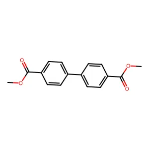 methyl 4-(4-methoxycarbonylphenyl)benzoate structure