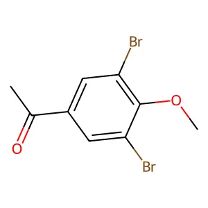 1-(3,5-dibromo-4-methoxyphenyl)ethanone structure
