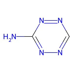 1,2,4,5-Tetrazin-3-amine structure