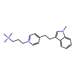 Methindethyrium ion structure