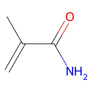 METHACRYLAMIDE structure
