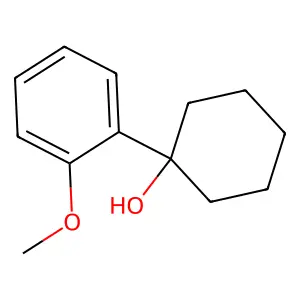 1-(2-methoxyphenyl)cyclohexanol structure