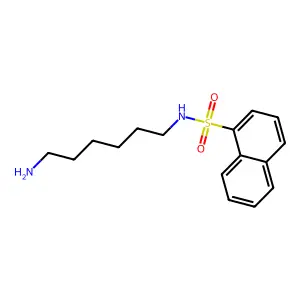 N-(6-Aminohexyl)-1-Naphthalenesulfonamide structure