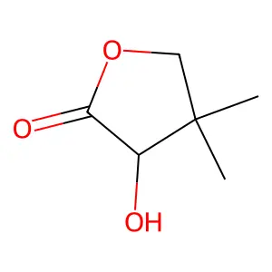 (+-)-Pantolactone structure