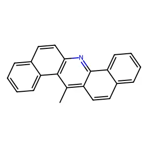 DIBENZ(a,h)ACRIDINE, 14-METHYL- structure