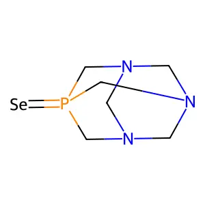 1,3,5-Triaza-7-phosphaadamantane-P-selenide structure