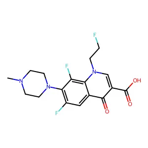 fleroxacin structure