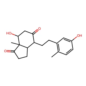 12-Hydroxysecophenol structure