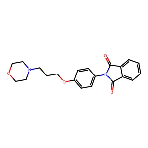 Compound C21H22N2O4 structure