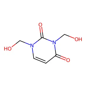 1,3-bis(hydroxymethyl)pyrimidine-2,4-dione structure