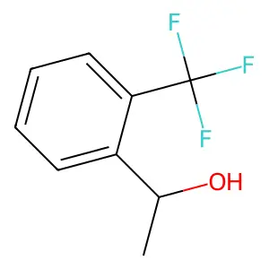 1-[2-(Trifluoromethyl)phenyl]ethanol structure
