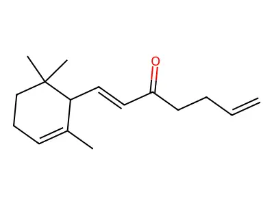 Allyl ionone structure