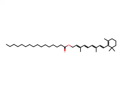 Retinol palmitate structure