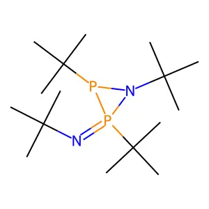 1,2,3-tritert-butyl-2-tert-butylimino-1,2lambda5,3-azadiphosphiridine structure