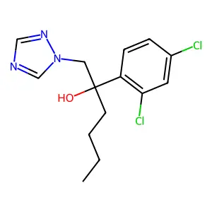 Hexaconazole structure