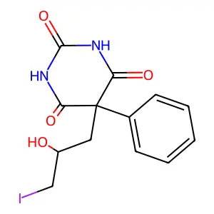 Compound C13H13IN2O4 structure
