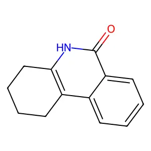 1,2,3,4,5,6-hexahydrophenanthridin-6-one structure