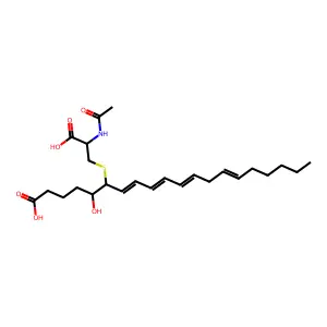 N-acetyl Leukotriene E4 structure