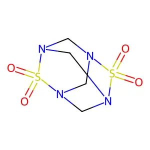 Tetramethylenedisulfotetramine structure