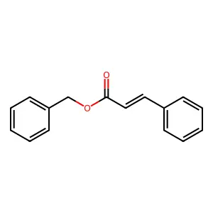 benzyl 3-phenylprop-2-enoate structure