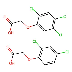 Compound C16H11Cl5O6 structure