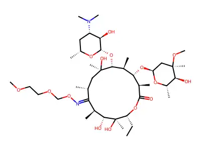 roxithromycin structure