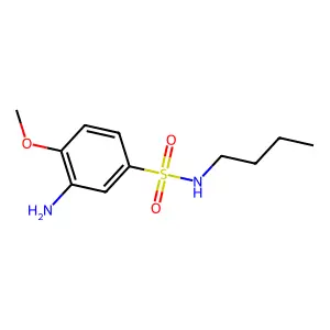 Compound C11H18N2O3S structure