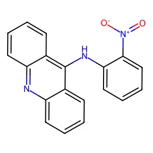 N-(2-nitrophenyl)acridin-9-amine structure