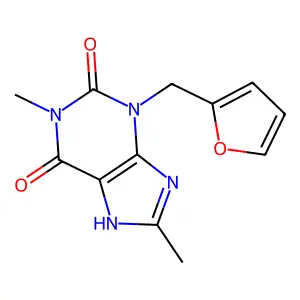 Furafylline structure